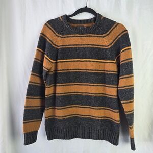 Urban Outfitters Hawkings McGill Striped Sweater Cotton Blend Mens Md Grandpa
